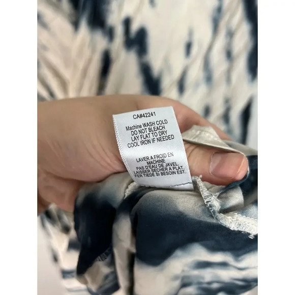 Young Fabulous Broke Raine Tie Dye Wrap Dress Size Large Rayon Women’s - Picture 7 of 7